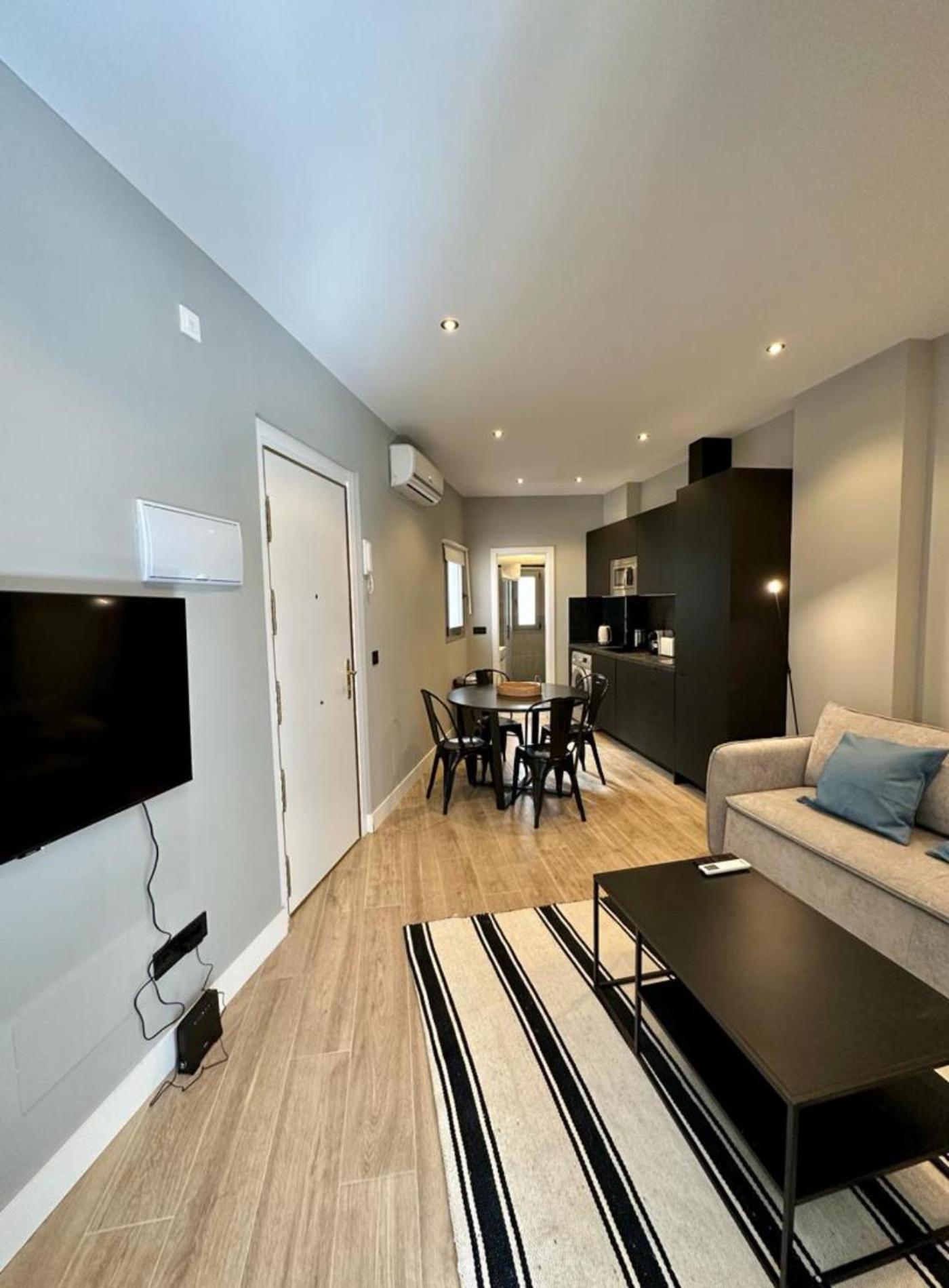Central Apt De 2Hab Para 5Pax En Calle Silva E2 Madrid Exteriör bild