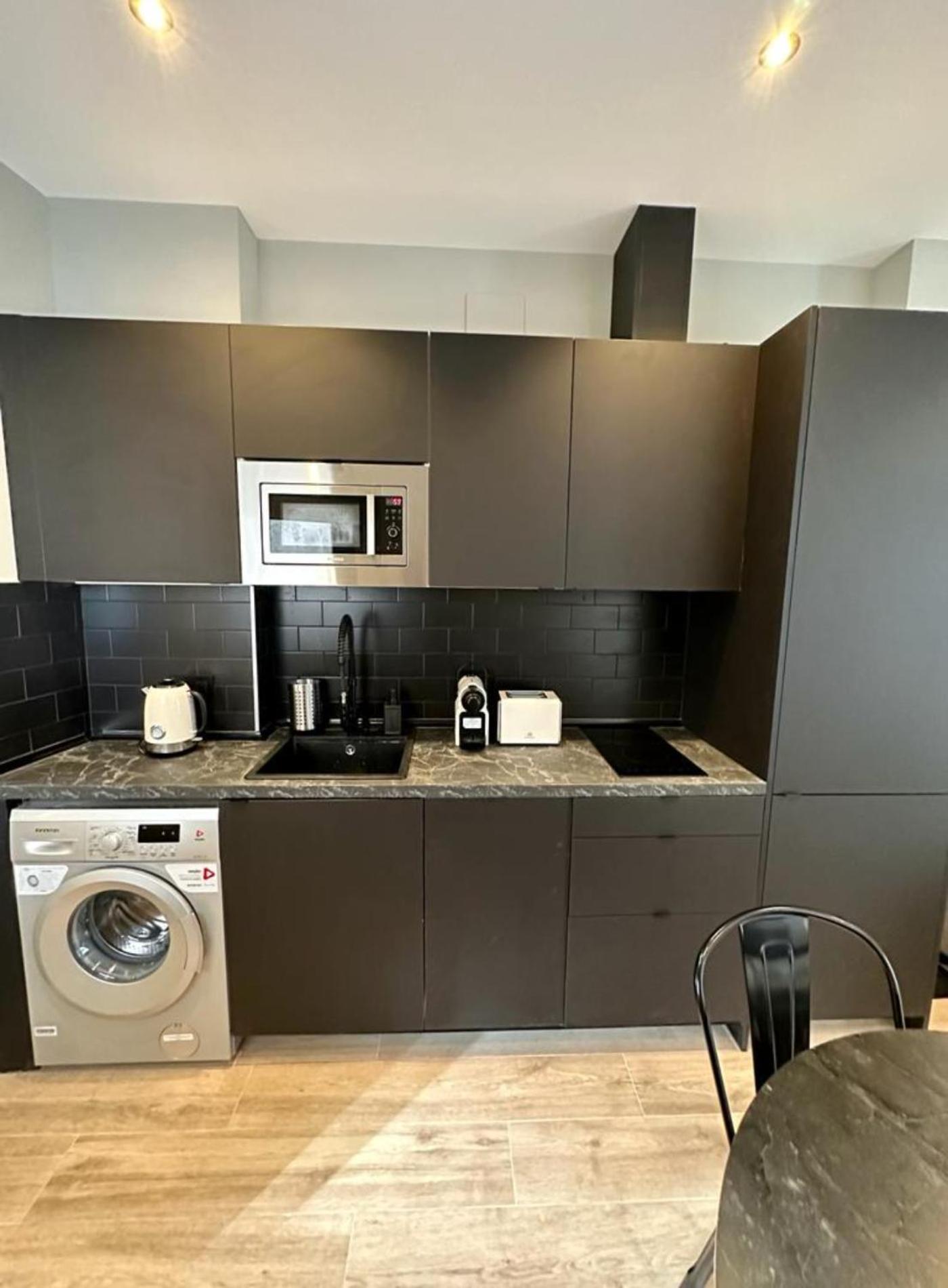 Central Apt De 2Hab Para 5Pax En Calle Silva E2 Madrid Exteriör bild