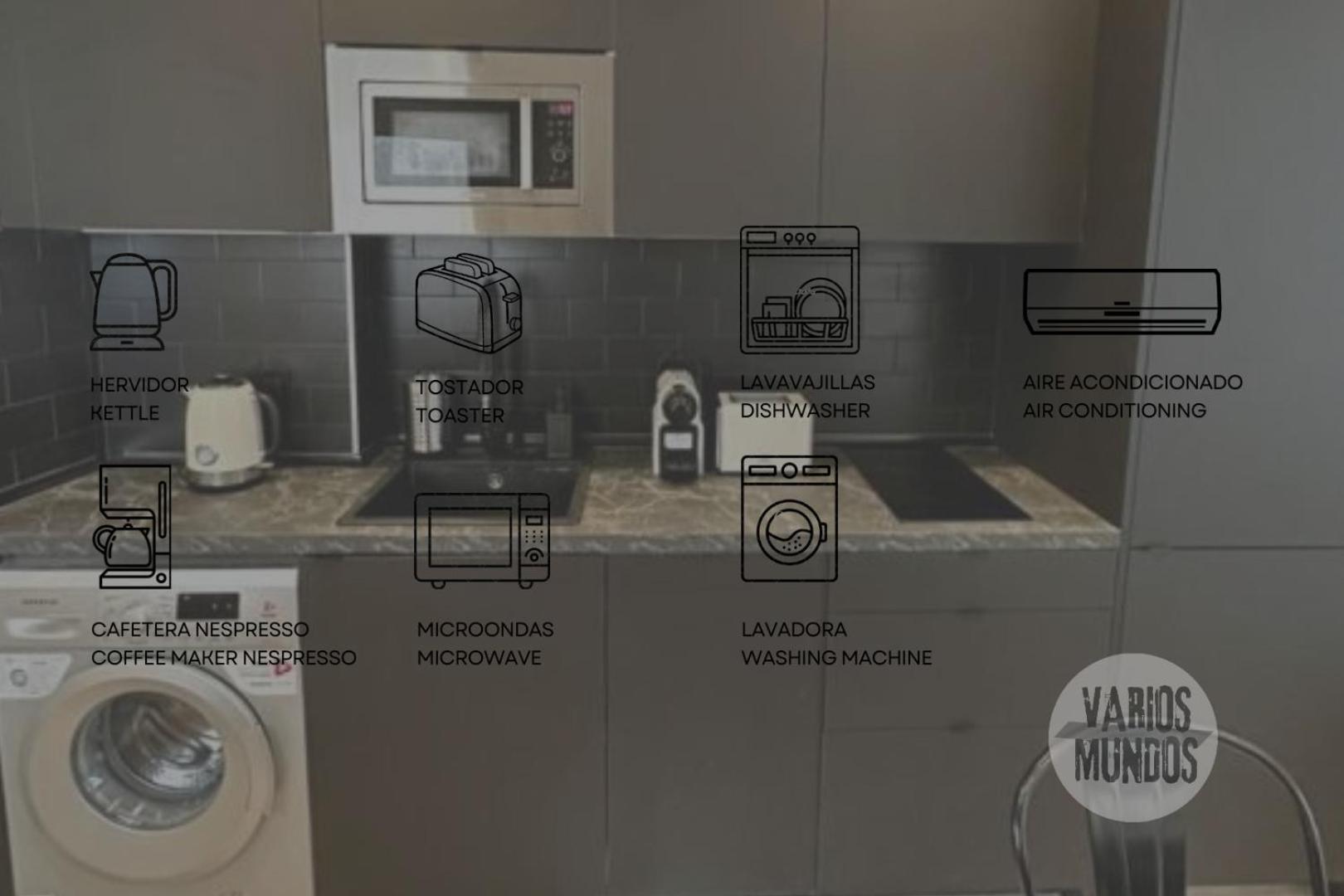 Central Apt De 2Hab Para 5Pax En Calle Silva E2 Madrid Exteriör bild